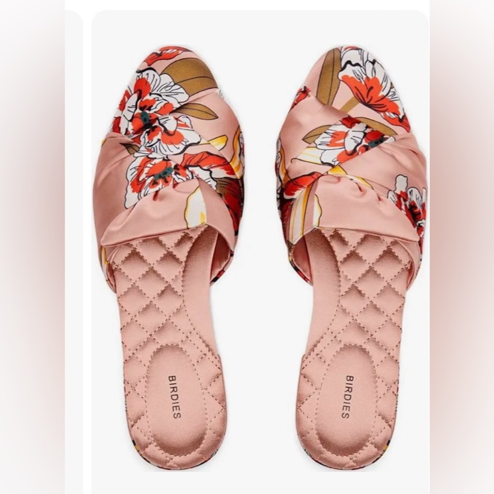 Birdies Songbird satin mule